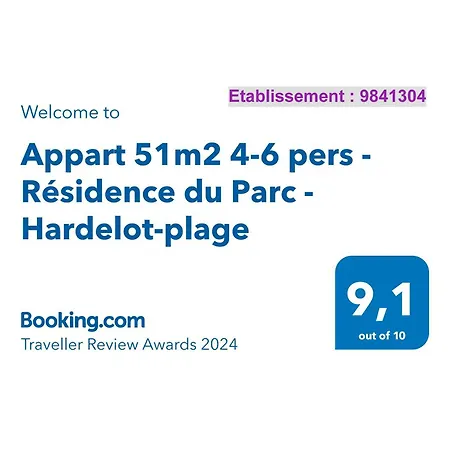 - 4-6 Pers - Res Du Parc-hardelot-plage Hardelot-Plage